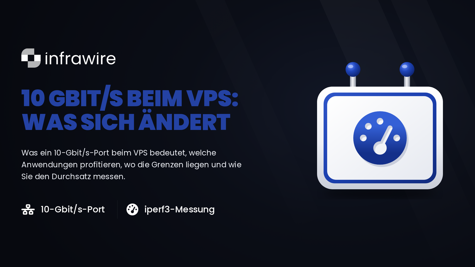 10-Gbit/s-Anbindung beim VPS: Was sie wirklich bringt